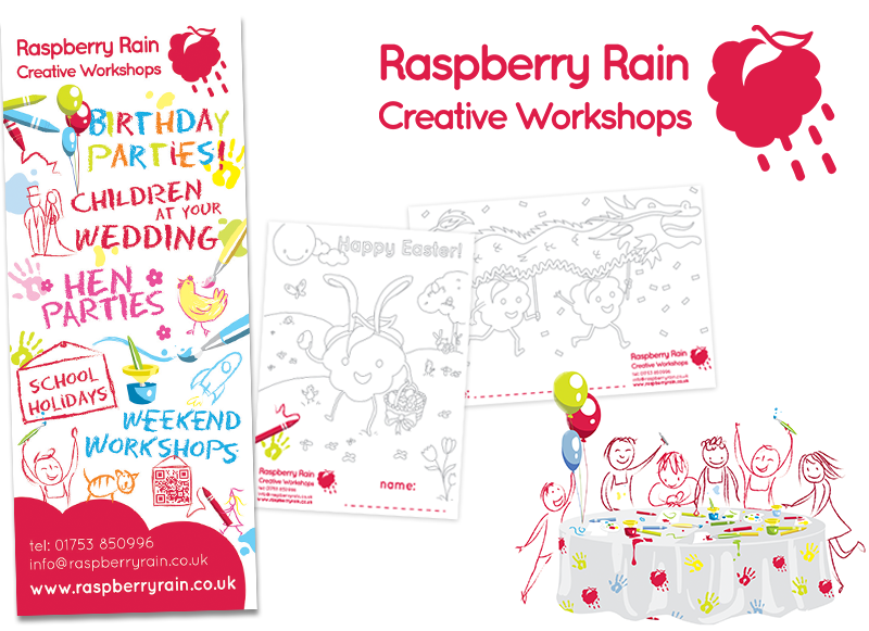 Raspberry Rain Creative Workshop designs